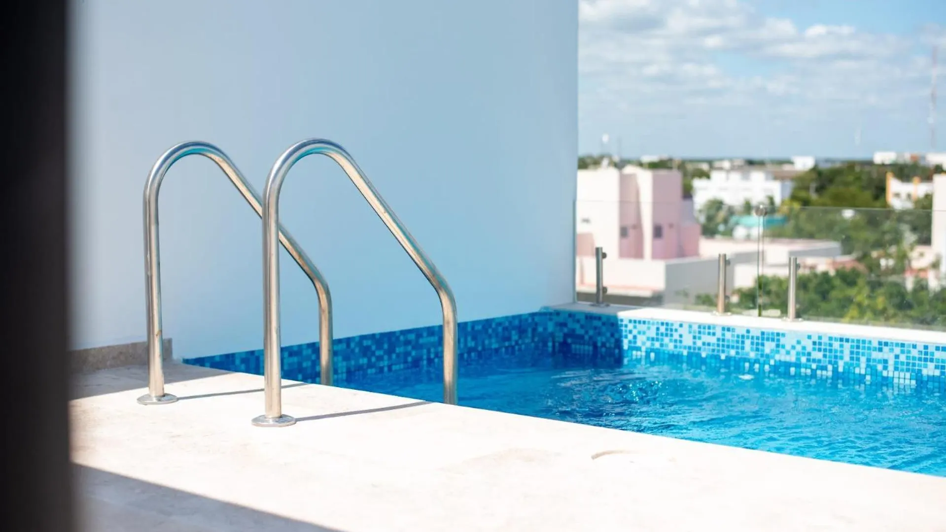 Serenity In The Sky - Studio With Rooftop And Plunge Pool Тулум Апартаменты